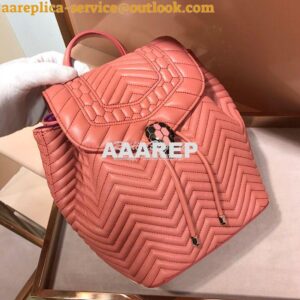 Replica Bvlgari Serpenti Forever Backpack 286538 Zephyr Quartz 2