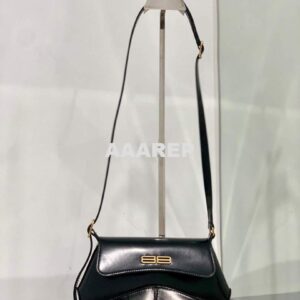 Replica Balenciaga 695645 Women's XX Small Flap Bag Black