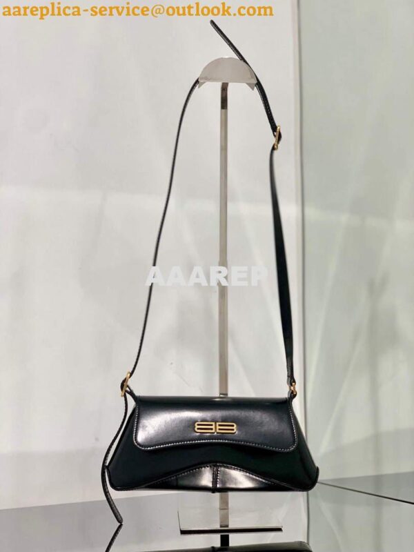 Replica Balenciaga 695645 Women's XX Small Flap Bag Black