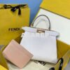 Replica Fendi 70193 Peekaboo ISEEU MEDIUM Yellow Leather Bag 2