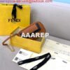 Replica Fendi 70193 Peekaboo ISEEU MEDIUM Yellow Leather Bag