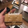 Replica Fendi 7AR844 Nano Baguette Charm Beige Raffia Charm 2