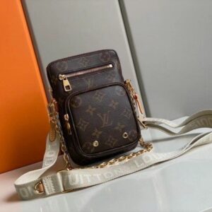 Replica Louis Vuitton Utility Phone Sleeve Monogram Canvas M80746 BLV343 2