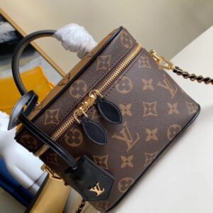 Replica Louis Vuitton Vanity PM Bag Monogram Reverse M45165 BLV369 2