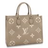 Replica Louis Vuitton OnTheGo MM Bag Monogram Empreinte M45607 BLV512