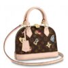 Replica Louis Vuitton Alma BB Bag Monogram Canvas M53152 BLV311 2