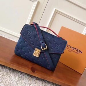 Replica Louis Vuitton Pochette Metis Bag Monogram Empreinte M44071 BLV574 2