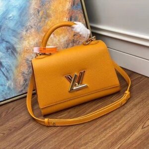 Replica Louis Vuitton Twist One Handle PM Safran Bag M57136 BLV676 2