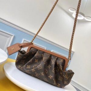 Replica Louis Vuitton Boursicot EW Bag Monogram Canvas M45229 BLV368 2