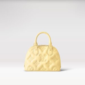 Replica Louis Vuitton Alma BB Bag Banana Yellow LV M59821