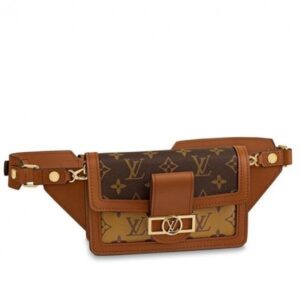 Replica Louis Vuitton Dauphine Bumbag Monogram Reverse M44586 BLV301