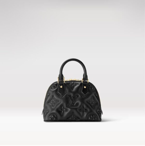 Replica Louis Vuitton Alma BB Bag Black LV M59793 3