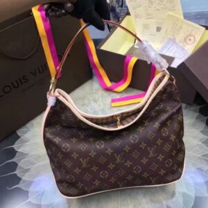 Replica Louis Vuitton Delightful MM Bag Monogram Canvas M50156 BLV439 2