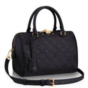 Replica Louis Vuitton Speedy Bandouliere 30 Monogram Empreinte M42406 BLV555