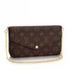 Replica Louis Vuitton Flore Chain Wallet Monogram Canvas M67404 BLV320 2