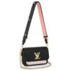 Replica Louis Vuitton Black My Lockme Bag M54849 BLV763 2