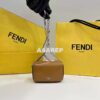 Replica Fendi 7AS173 Fendi First Sight Gray leather Nano bag 2