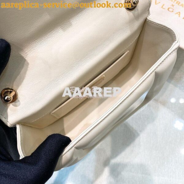 Replica Mary Katrantzou X Bvlgari Top Handle (Limited) 291070 Ivory 9