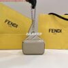 Replica Fendi 7AS173 Fendi First Sight Brown leather Nano bag