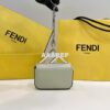 Replica Fendi 7AS173 Fendi First Sight Gray leather Nano bag