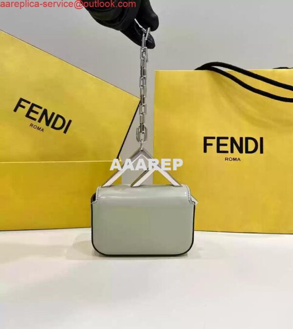 Replica Fendi 7AS173 Fendi First Sight Light Green leather Nano bag 3