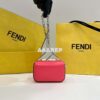 Replica Fendi 7AS173 Fendi First Sight Light Pink leather Nano bag