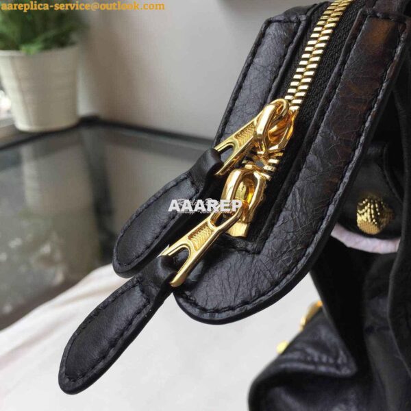 Replica Balenciaga Giant Gold City Black 6