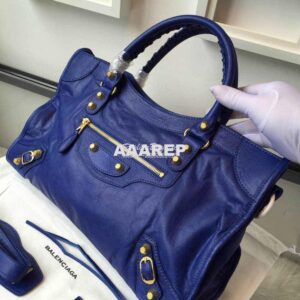 Replica Balenciaga Giant Gold City Blue 2