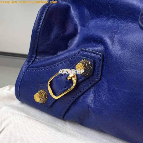 Replica Balenciaga Giant Gold City Blue 4