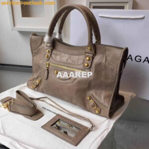 Replica Balenciaga Giant Gold City Brown