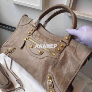 Replica Balenciaga Giant Gold City Brown 2