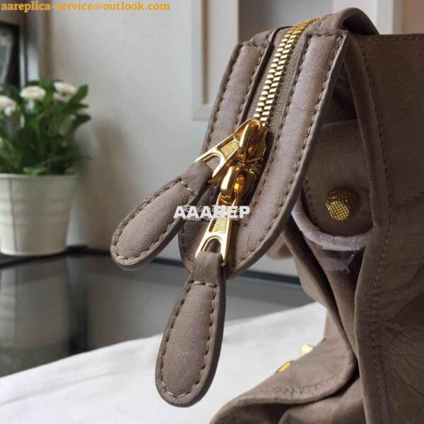 Replica Balenciaga Giant Gold City Brown 4