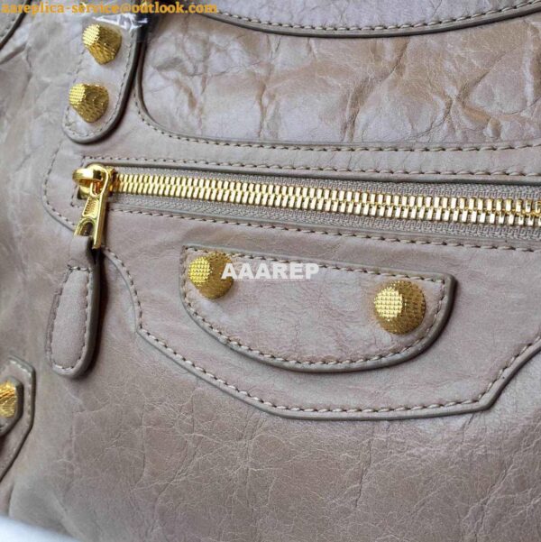 Replica Balenciaga Giant Gold City Brown 11