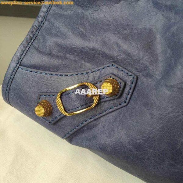 Replica Balenciaga Giant Gold City Dark Blue 6