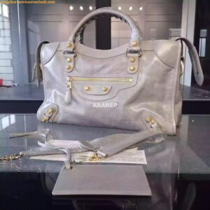 Replica Balenciaga Giant Gold City Pale Grey 2