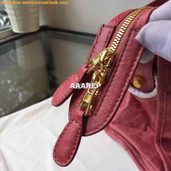 Replica Balenciaga Giant Gold City Red 8