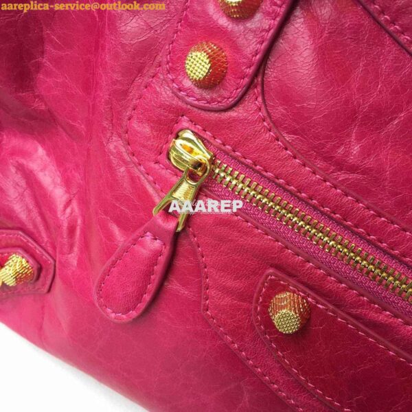 Replica Balenciaga Giant Gold City Rosy Pink 4