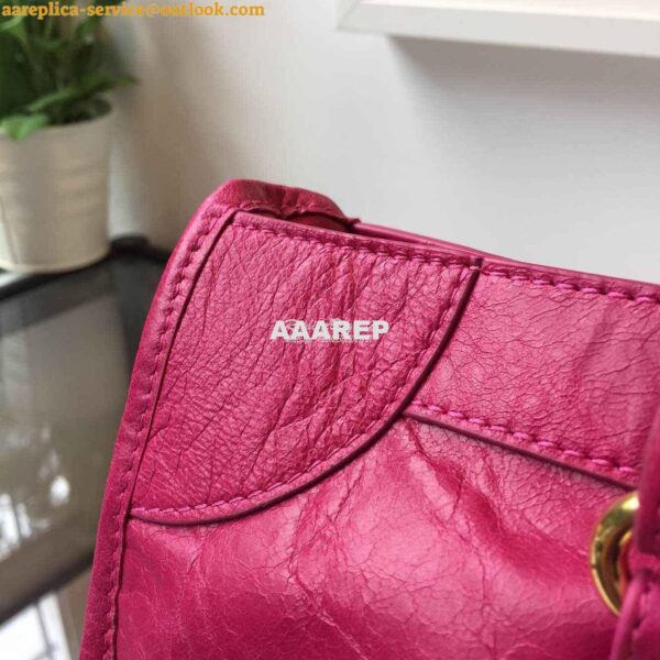 Replica Balenciaga Giant Gold City Rosy Pink 8