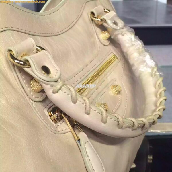 Replica Balenciaga Giant Gold City White 6