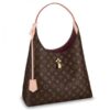 Replica Louis Vuitton Flower Hobo Monogram Canvas M43545 BLV411