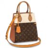 Replica Louis Vuitton Fold Tote MM Monogram Calfskin M45409 BLV351 2