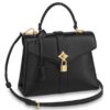 Replica Louis Vuitton Black Rose des Vents MM Bag M53816 BLV747