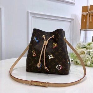 Replica Louis Vuitton Neonoe Bag Monogram Flowers M44369 BLV324 2