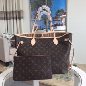 Replica Louis Vuitton Neverfull MM Bag Monogram Canvas M40995 BLV386 2