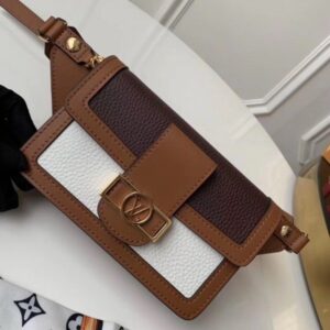 Replica Louis Vuitton Dauphine Bumbag Taurillon M58881 BLV766 2