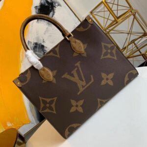 Replica Louis Vuitton Onthego MM Bag Monogram Reverse M45039 BLV362 2