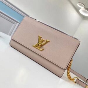 Replica Louis Vuitton Greige Lockme Clutch M56087 BLV692 2