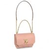 Replica Louis Vuitton Lockme Chain PM Bag In Griege Leather M57072 BLV683