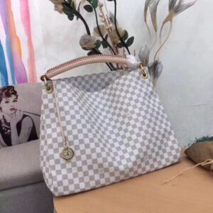 Replica Louis Vuitton Artsy MM Bag Damier Azur N41174 BLV060 2