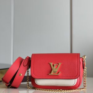 Replica Louis Vuitton LOCKME TENDER LV Bag Rose Pondichéry Pink M20614 2